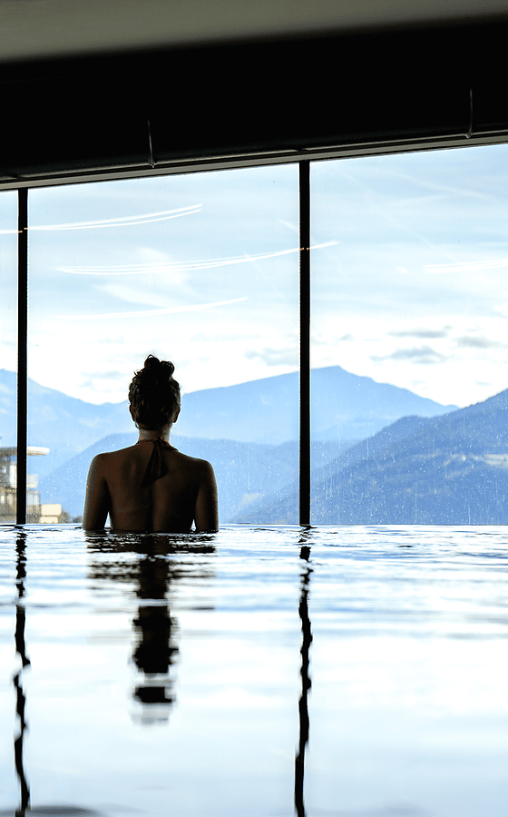 Wellness mit Panoramablick